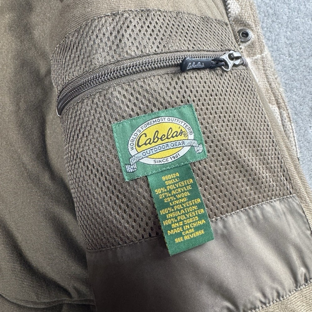 Cabela's Wooltimate Extreme Stand Hunter Insulated Parka Outfitter Camo XL - Picture 4 of 15